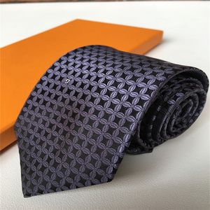2023 Hombres Corbata 100% Seda Diseñador para hombre Corbata Traje Corbatas Hombres de negocios de lujo Corbatas de seda Fiesta Boda Corbatas Cravate Cravattino Krawatte con box1