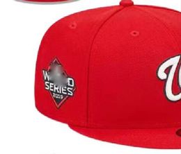 2023 heren honkbal gemonteerd hoeden Sox la als klassieke rode zwarte kleur hiphop Washington sport volledig gesloten ontwerp caps chapeau 05 stitch hart "" "love hustle flowers