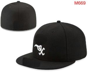 2023 Chapeaux de baseball pour hommes Sox LA AS Classic Rouge Noir Couleur Hip Hop Chicago Sport Casquettes de conception entièrement fermées Chapeau 05 Stitch Heart 