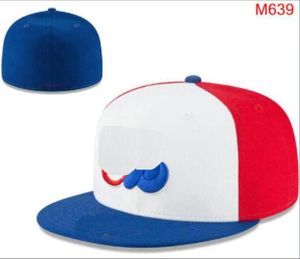 2023 heren honkbal gemonteerde hoeden Sox la ls klassieke rode zwarte kleur hiphop expos sport sport volledig gesloten ontwerp caps chapeau 05 steek hart 