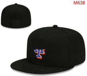 2023 Chapeaux ajustés de baseball masculin Sox Ym Classic Red Black Color Hip Hop New York Sport Full Fermed Design Caps Chapeau 05 Stitch Heart 