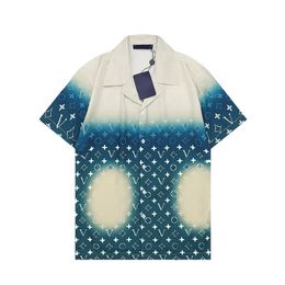 2023 Camisa de diseñador para hombre Camisas de playa con estampado de letras florales de Hawaii para hombre Camisas de hip hop de alta calidad para hombre Camisetas casuales de verano para hombre