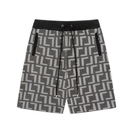 2023 Shorts de créateurs pour hommes Shorts de lettre brodés pour hommes Shorts en coton tricoté Shorts de haute qualité Pantalons de salon Shorts de sport Taille asiatique pour femmes M-XXXL