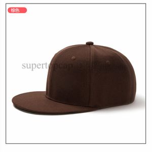 2023 Men's gemonteerde honkbal gemonteerde hoed op veld q'a mix ordergrootte gesloten platte bill base ball snapback caps bot chapeau oranje zwarte kleur du-110