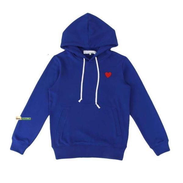 2023 sudaderas con capucha para hombres sudaderas para mujeres Play, sudadera con capucha, sudadera Commes Cardigan des Small Red Heart Holdie Garcons Standard and Fleece 444