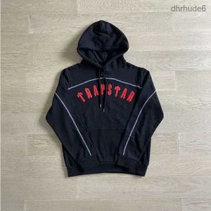 2023 Heren Hoodies Trapstar Trainingspak Set Arch Panel Rode Letters Topkwaliteit Geborduurde Hoodie Joggingbroek UK London High Street 8GBC