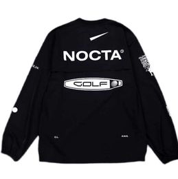 2023 Sudaderas con capucha para hombre Versión estadounidense Nocta Golf Co Marca Draw Deportes de ocio de secado rápido transpirables