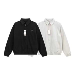 Vestes de travail pour hommes, vêtements de travail de marque à la mode Carhart brodés, veste de rue ample pour Couple, manteau fin décontracté, 2023