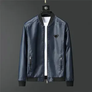 2023 Veste de créateur en cuir pour hommes Vêtements d'extérieur Manteau en simili cuir Hommes Femmes Cuir Arat Chaîne Lettre Vestes Collier Collier Bomber Mode Couples Street Wear Taille M-8XL