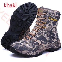 Bottes militaires de Combat pour hommes, chaussures de travail des forces spéciales de l'armée, moto, taille 47, 2023