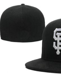 2023 Heren San Diego Baseball Fitted Caps NY LA SOX SF letter gorras voor mannen vrouwen mode hiphop bot hoed zomer zon Sport Maat pet Snapback A3