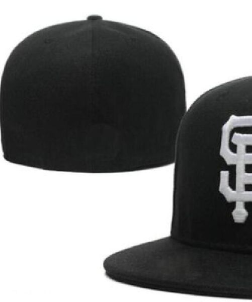 2023 Hommes San Diego Baseball Fitted Caps NY LA SOX SF lettre gorras pour hommes femmes mode hip hop os chapeau été soleil Sports Taille casquette Snapback A3