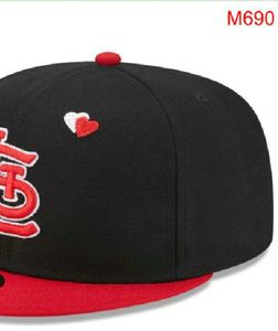 2023 Seattle Baseball Fitted Caps voor heren NY LA SOX LS letter gorras voor heren damesmode hiphop bot hoed zomerzon Sport Maat pet Snapback A0