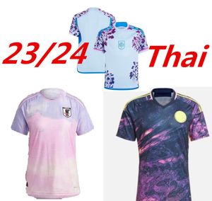 2023 Heren Maat Voetbal Shirts Colombia Japan Spanje Thuis 23 24 Jersey Voetbalshirts 999