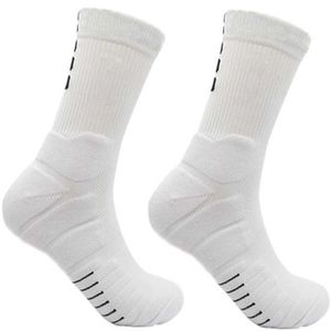 2023 Men's Socks Professional Basketball Socks Men's Mid-tube Stockings High-top Thickened Towel Bottom Actual Combat Pressure Sport Hook Breathable Stocking