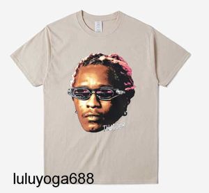 2023, camisetas para hombres, camiseta Unisex de algodón, camiseta para hombres y mujeres, camiseta con gráfico de Thug Thugger, camiseta estilo rapero de ascendencia africana