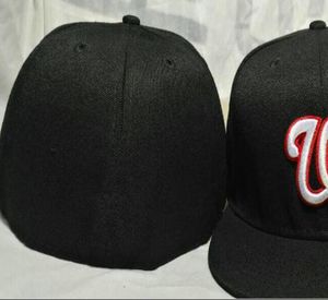 2023 Washington Baseball Fitted Caps NY LA SOX W lettre gorras pour hommes femmes mode hip hop os chapeau été soleil casquette Snapback A0
