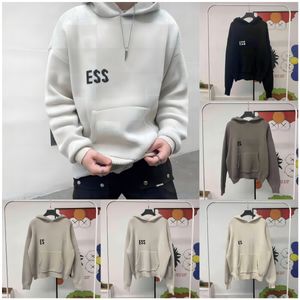 Essentialsweatshirts Gebreide trui Essentialshoodie Heren Hoodie Essientials Dames Sweat Ess Jumper Hoody Oversized Pullover Essentialsss Essen Pull 2024