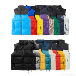 2023 Hommes Gilet Down Gilet Designs Hommes Femmes Pas de veste sans manches Puffer Automne Hiver Manteaux décontractés Couples Gilets Garder au chaud Manteau en plumes