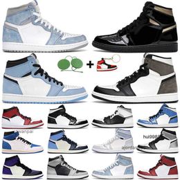 2023 Men Dames basketbalschoenen 1S High OG 1 Electro Orange Shadow 2.0 Hyper Royal Chicago Militaire blauwe Signal Blues Mens Trainers Sport Jordon Jordab