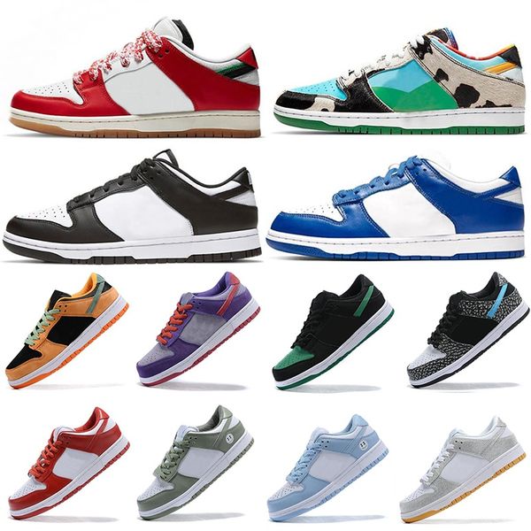 2023 Hommes Femmes Basses Chaussures De Course Bart Simpson Bleu Paisley Noir Blanc Gris Brouillard UNC Glace Art Abstrait Momie Halloween Solstice D'hiver Golfe 58 Baskets De Sport