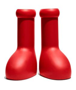 2023 MEN Women Rain Boots Designers Big Red Boot Dikke Bottom Non-Slip Booties Rubber Platform Bootie Fashion Astro Boy Maat 35-44 KA2760099