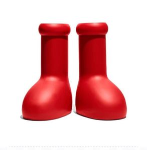 2023 hommes Femmes Rain Designer Boots High Quality Big Boot Red Boot épais Bottom Bottaignons Mentes Mens Rubber Platform Taille 9574828