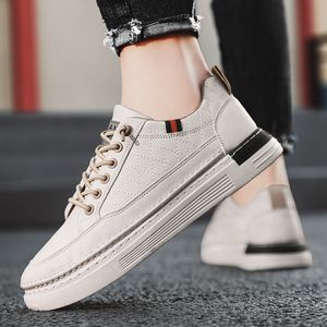 2023 MEN MEN DRUIDEN Schoenen Zwart Wit Beige Verhoog comfortabele herentrainers Outdoor Sneakers Maat 39-44 Color31