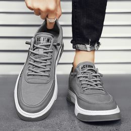 2023 hommes femmes chaussures de course vert noir gris augmenter confortable hommes formateurs baskets de plein air taille 39-44 color55