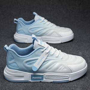 2023 MEN MEN DUWNEN RUNDE SCHOENEN Groen Paarse blauw Verhoog comfortabele herentrainers Outdoor Sneakers Maat 39-44 Color4