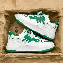 2023 hommes femmes chaussures de course blanc noir blanc vert augmenter confortable baskets pour hommes baskets d'extérieur taille 39-44 color10