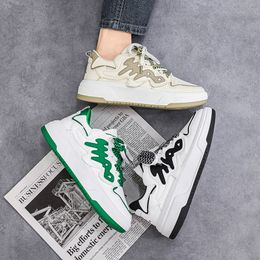2023 hommes femmes chaussures de course blanc noir blanc vert augmenter confortable hommes formateurs baskets de plein air taille 39-44 color41