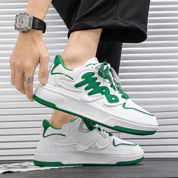 2023 hommes femmes chaussures de course blanc noir blanc vert augmenter confortable hommes formateurs baskets de plein air taille 39-44 color52
