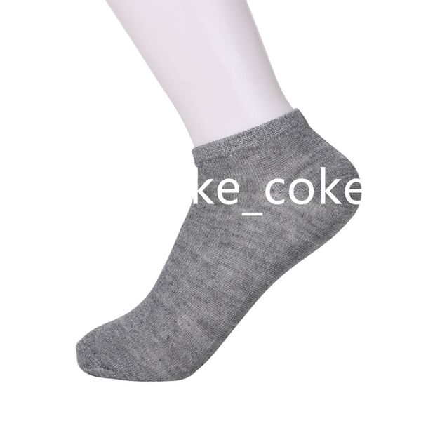 2023 hommes femmes Sprot chaussettes couleur unie coton classique affaires chaussettes décontractées 02