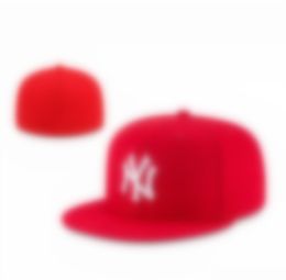 2023 Men039s Full Size Gesloten Caps Honkbal Sport Alle Team Hoeden Mix Kleur Mode Hip Hop Klassieke 23 Kleur Platte Vizier S5281747