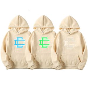 2023 Mens Designer Ee Womens Double e Hoodies Sweatershirts Costumes Streetwear Pull Sweats Tops Vêtements Loose Hooded Jumper Oversized Coats W93e