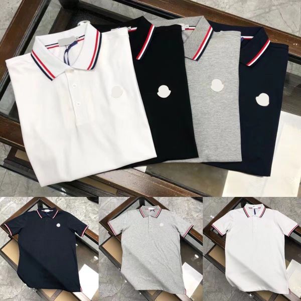 2023 Mens Designer Polo Chemise D'été Chemise Broderie À Manches Courtes Casual Hommes T-shirt Taille Asiatique M-3XL