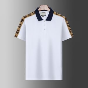 2023 Mens Designer Polos Marque De Luxe Gu Polos Hommes Femmes Styliste Polo Design De Mode À Manches Courtes Casual Tops Vêtements D'été Vêtements