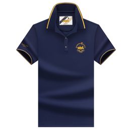 2023 Diseñador para hombre Polos Marca caballo pequeño Cocodrilo Bordado ropa hombres tela carta polo camiseta cuello camiseta casual camiseta tops M-XXXL V4