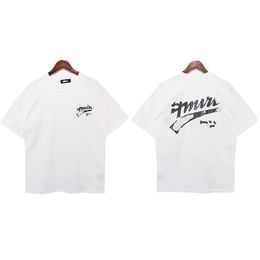 2023 Diseñador para hombre Camiseta Verano Streetwear Manga corta Hombres Mujeres Alta calidad Hip Hop Tee Tamaño asiático S-5XL Camisetas de lujo para hombres y mujeres
