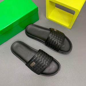 2023 Mens Fashion Slippers Summer Sandles Men Classic Brand Designer Beach Dia's Casual Outside Slippers Maat 38-46