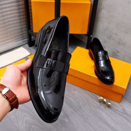 2023 Mens Fashion trendy kledingschoenen mocassins formeel mariage bruiloft oxfords mannelijk merk casual zakelijke flats maat 38-44