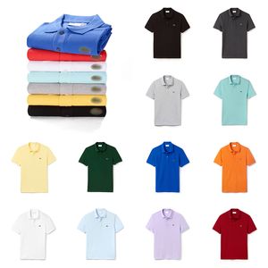 2023 Heren Hoge kwaliteit Business Leisure Designer Crocodile Lacos Polo Mans Polos Homme Zomer Embroidery T -shirts High Street Trend Shirt Top Tees