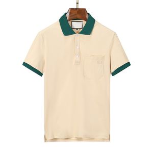 2023 Heren Poloshirt Designer Man Mode Paard T-shirts Casual Heren Golf Zomer Polo Shirt Borduren High Street Trend Top Tee Aziatische maat Q1