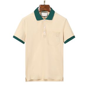 2023 Camisa de polo para hombre Diseñador Hombre Moda Caballo Camisetas Casual Hombres Golf Verano Polos Camisa Bordado High Street Tendencia Top Tee Tamaño asiático QAQ