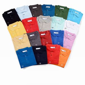 2023 Polos pour hommes T-shirts de créateurs Mans Polos Homme Chemise d'été T-shirts de broderie High Street Tendance Petit Top T-shirts