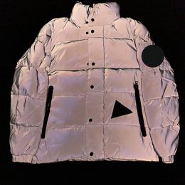 Veste bouffante pour homme, badge brodé, lumineux, garde au chaud, doudoune luxueuse, taille 1/2/3/2023, hiver 4/5