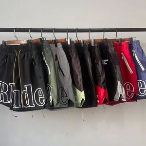 2023 hommes Rhude Shorts athlétique décontracté maille court hommes femmes haute qualité classique plage mode luxe concepteur décontracté