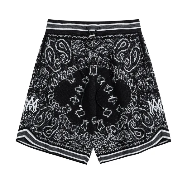 2023 shorts pour hommes Designers Casual basket-ball court cachemire Hawaii Beach lettre de broderie Imprimer le sport courir court Hip Hop Streetwear