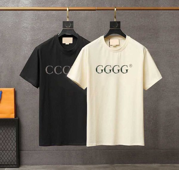 2023 Mens T Shirt Designer 3d Lettres Imprimé Styliste Casual Été Respirant Vêtements Hommes Femmes Vêtements Couples Tees En Gros 82X2